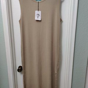 ZYIA Activewear Warm Sand Monterey Dress (XL)